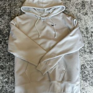 Nike White Sweatshirt Hoodie Casual Comfort